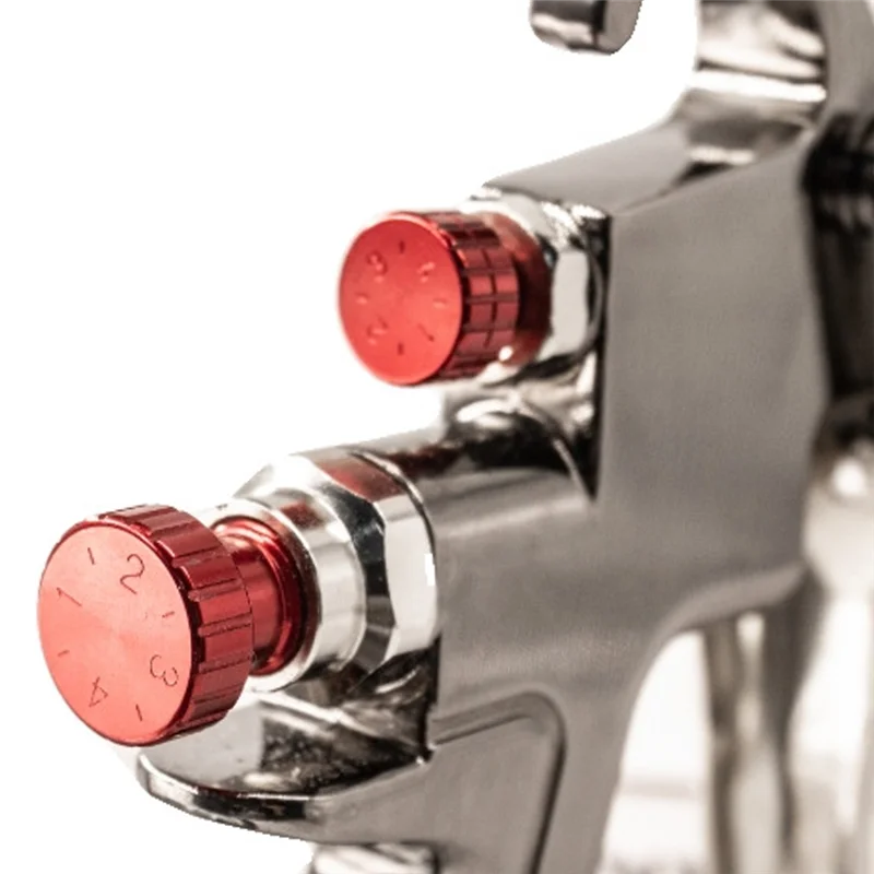 

PORK-R500 LVLP Air Spray Gun Kit With 1.3/1.5/1.7Nozzles & Oil Separator & Air Regulator, Automotive, Car Paint Gun Sprayer