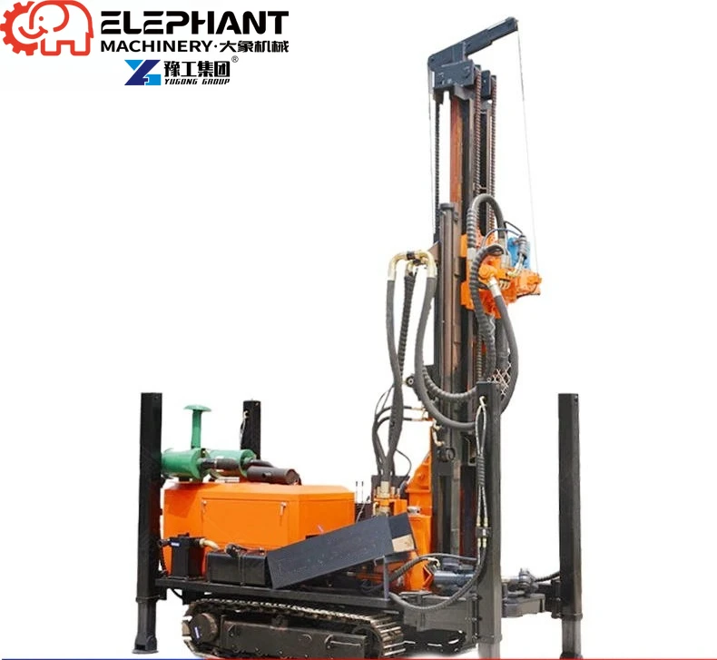 400m Industrial Grade Air Water Dual Purpose Deep Water Well Drilling Rig