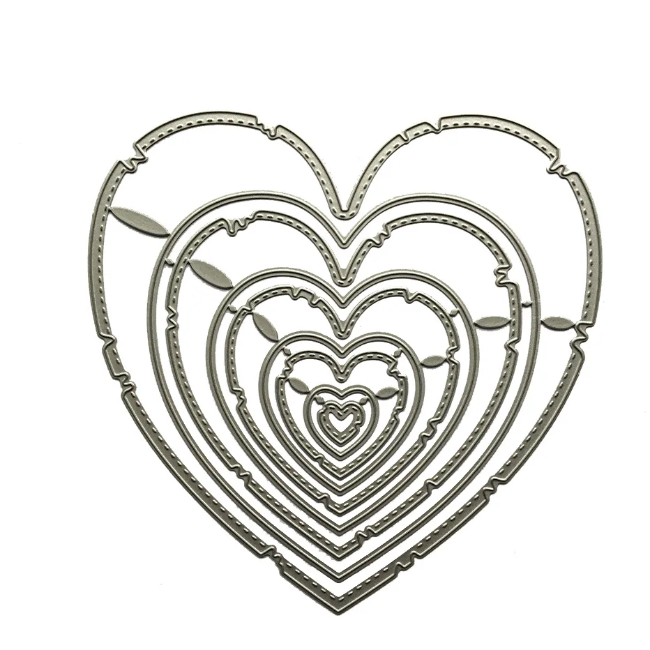 

Love Border Set Scrapbooking Cutting Dies Yiwu stock clearance DIY Paper gift Card Making metal craft Album