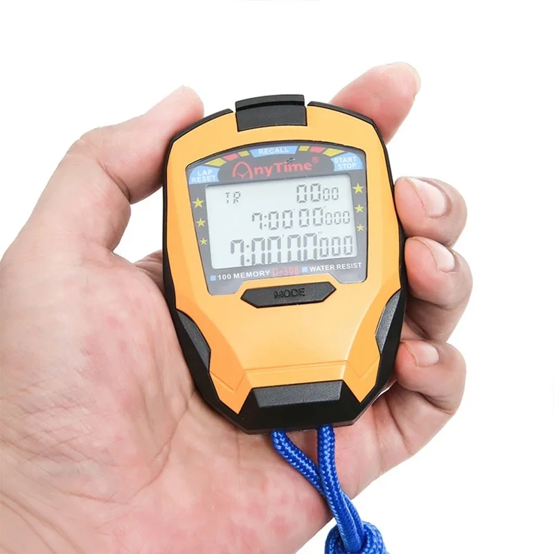 

Portable Digital Stopwatch for Precise Timing in Sports and Cooking