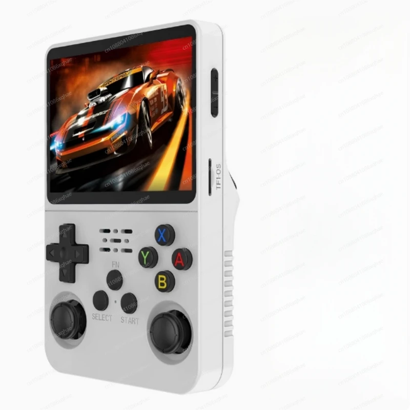 

New R36S transparent 128G game console PSP nostalgic retro childhood PS1 emulator handheld open source charging