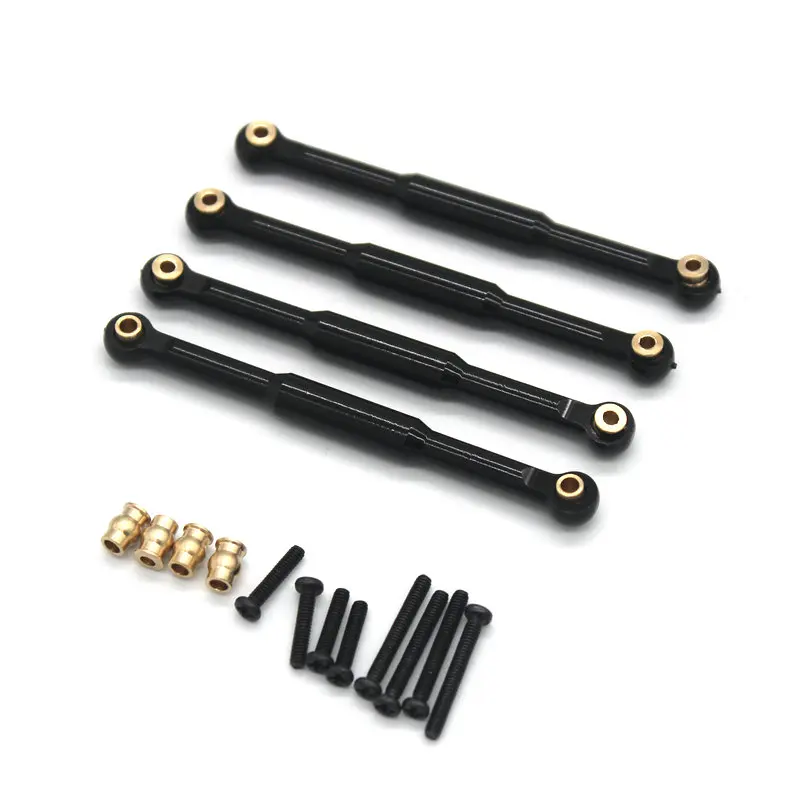 FMS 1/18 FCX18 New LC80 Rc Car Metal Upgraded Parts Lower Rod 4pcs