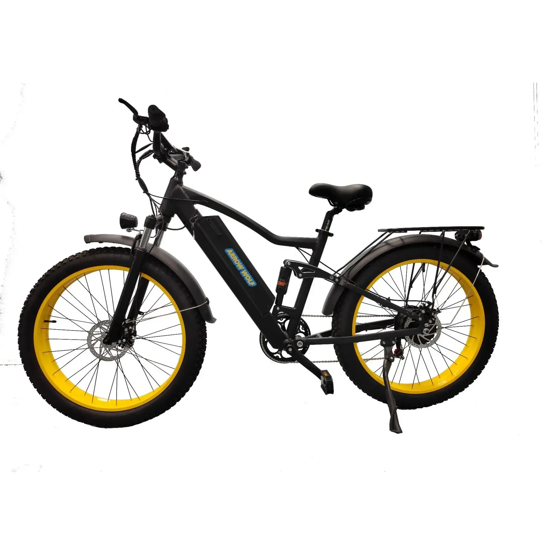 Snow electric bicycle 26 inch wide tire soft tail shock absorber  mountainThe transportation time is about two months