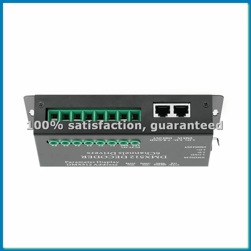 

LED Lighting DMX512 Decoder, Console Dimmer RGB 6-Way,for Constant Dimmable Like LED Tap, Bar Light, LED Sources,Etc.-ABHG