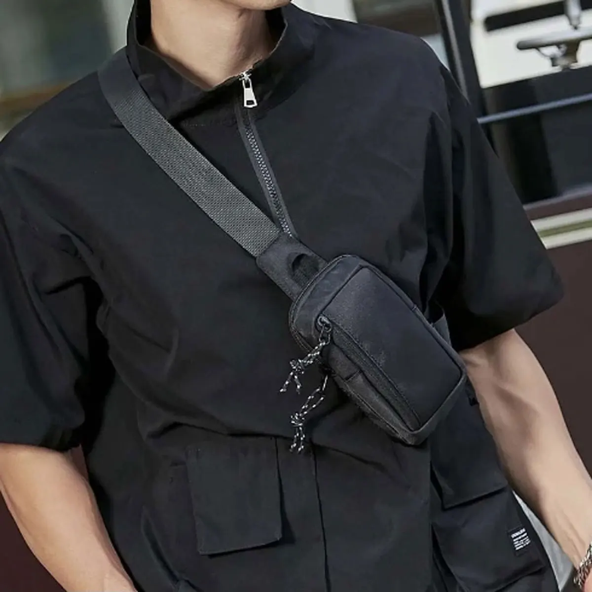 Men's Bag Fashion Oxford Small Casual Men Mini Handbags Male Cross Body Shoulder Messenger Bags for Men Purses and Handbags image 6