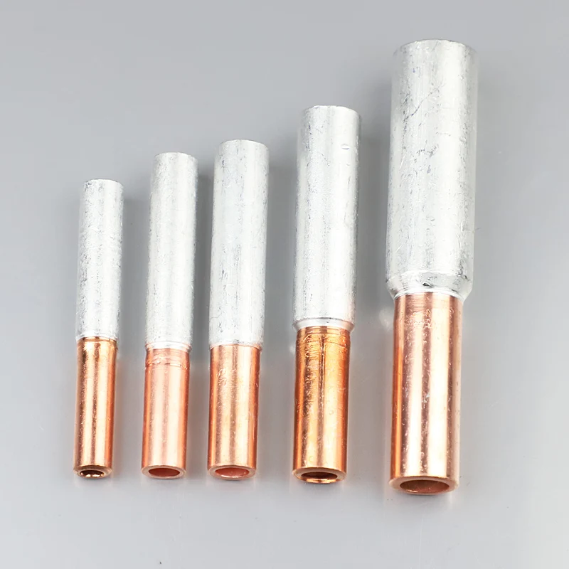GTL-16 GTL-25 GTL-35 GTL-50 Copper Aluminum CU-AL Tube Cable Wire Bimetallic Splice Sleeve Lug Ferrule Connector Crimp Terminal