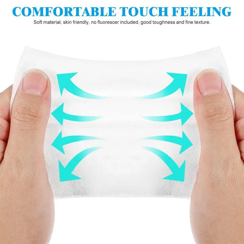 100/200Pcs ไม่ทอผ้าพันแผลฟองน้ำใช้สำหรับแผล Care First Aid อุปกรณ์ทำความสะอาดผิวหน้าใบหน้าแต่งหน้า Pads