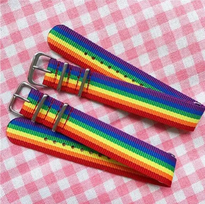 lgbt bracelet Gays Bisexuals Transgender Bracelets for Women Girls Pride Woven Braided Men Couple Friendship Jewelry