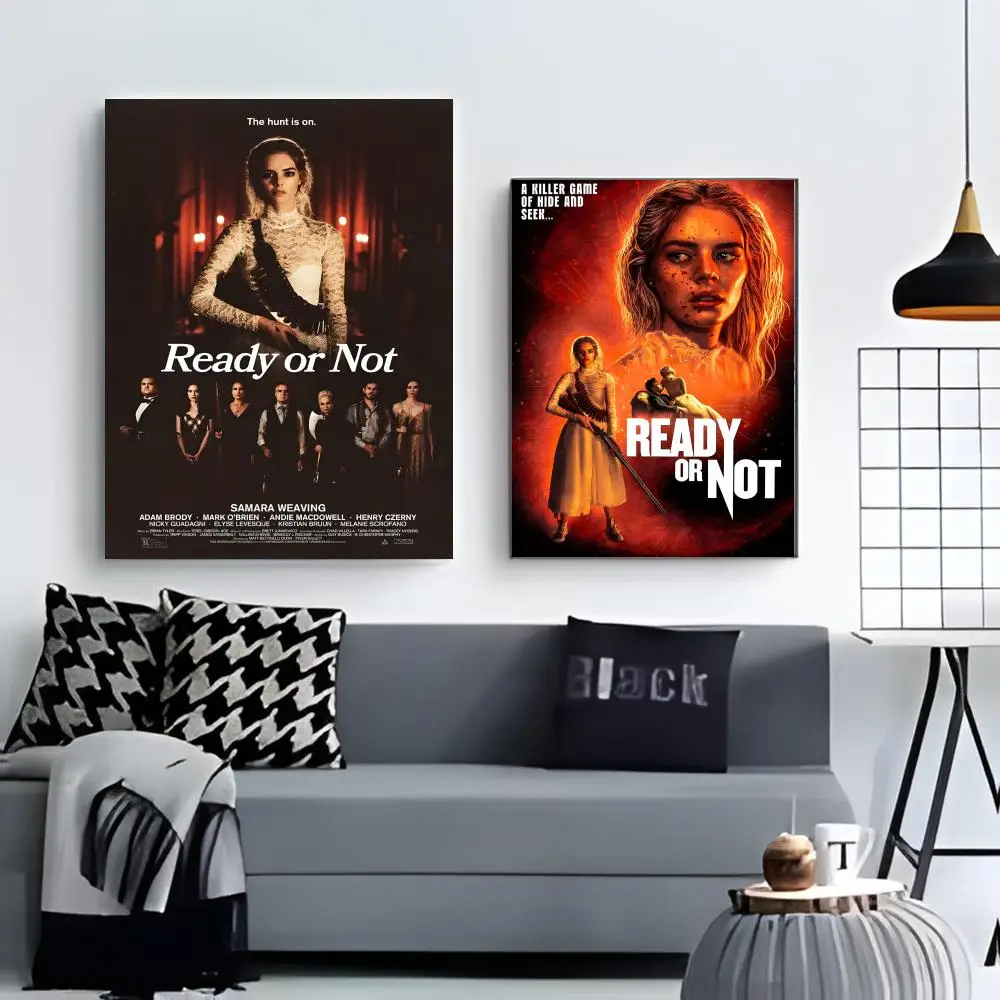 أفلام الرعب الكوميدية جاهزة أو غير ملصق جدار يطبع لغرفة المعيشة غرفة نوم مكتب هدية تزيين المنزل