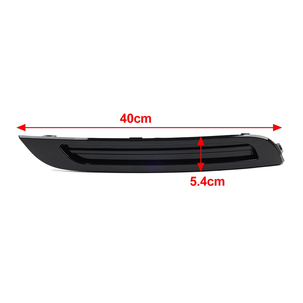 Glossy Black Car Front Fog Light Frame Cover For Land Rover Range Rover Velar 2017 2018 2019 2020 2021 2022 2023