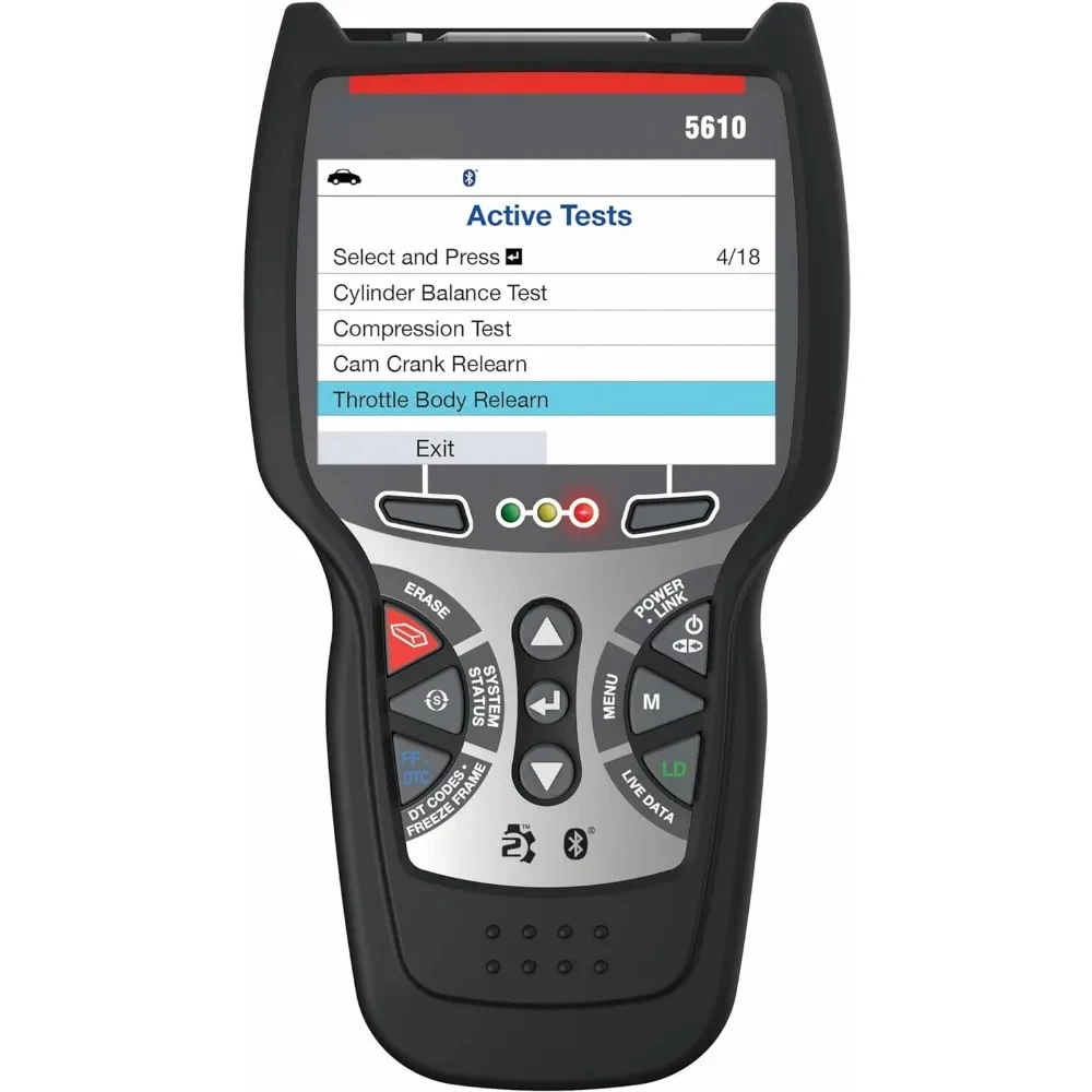 

5610 OBD2 Bidirectional Scan Tool - Vehicle Code Scanner and Reader - Troubleshoot OEM Codes - Clear Check Engine Light