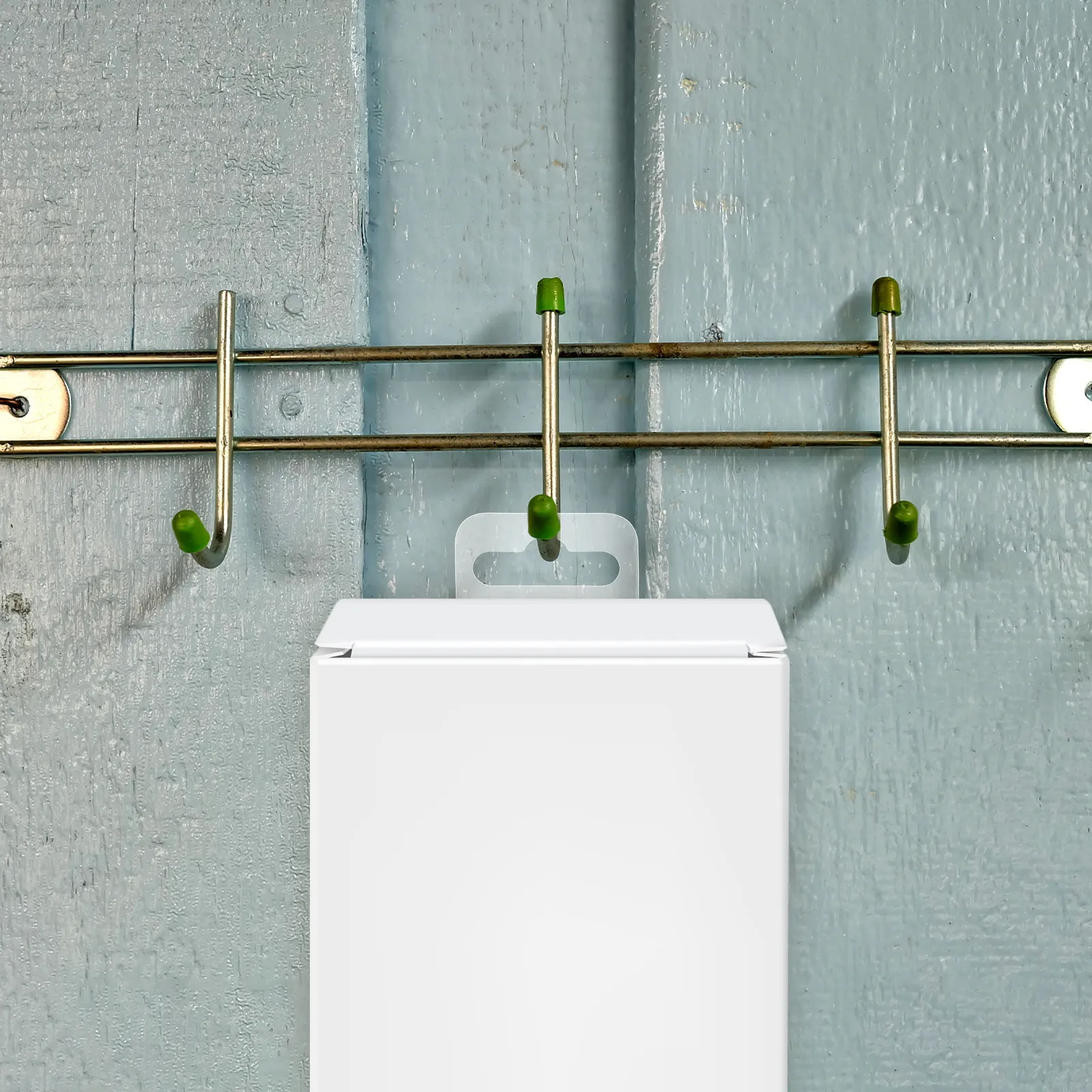 

300Pcs Clear Self-Adhesive Hanging Tabs for Retail Display Plastic Label Holders Space-Saving Sticky Hooks for Crafts Cards