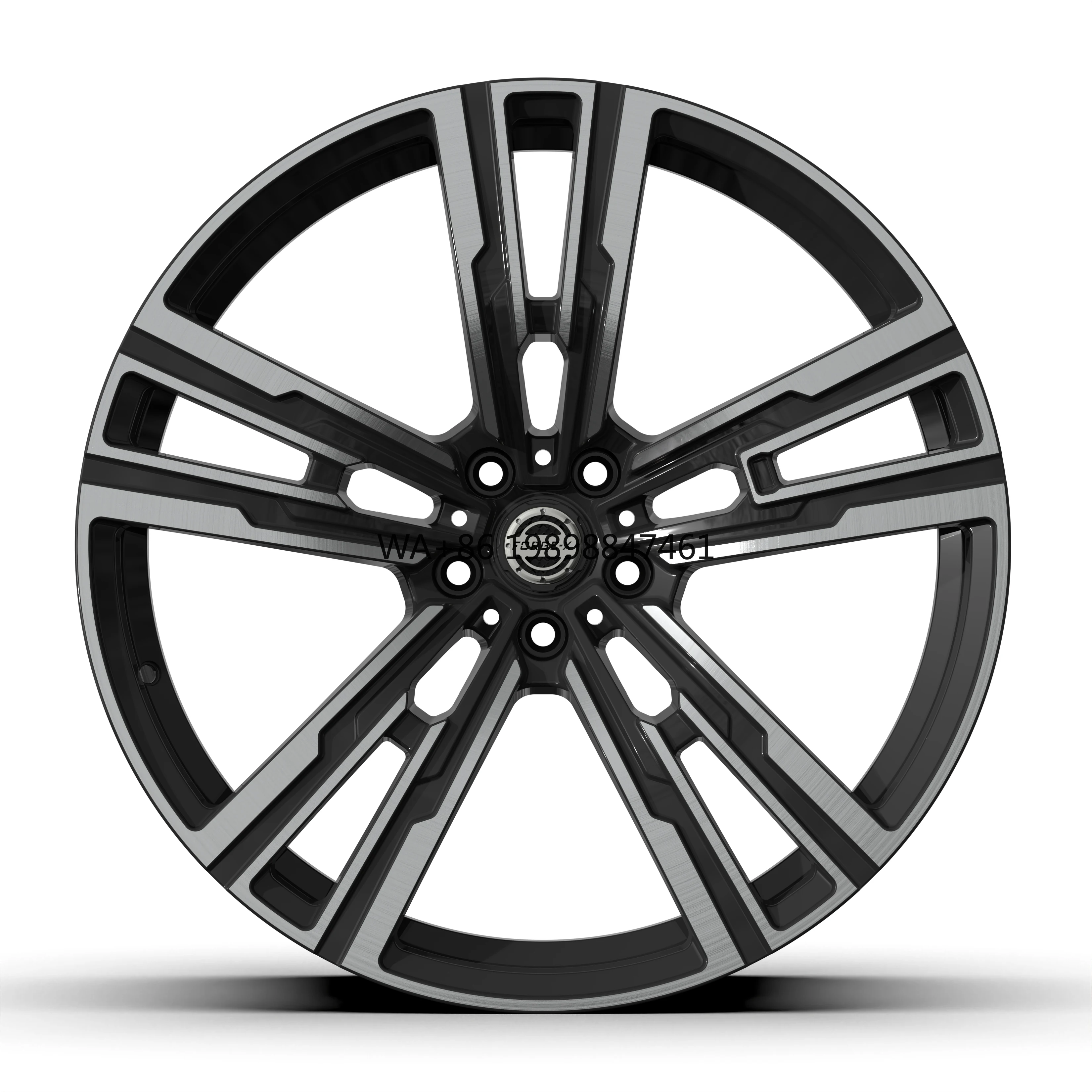 

Tailored Multi Spokes Gloss Black Forged Wheels 18-22 Inch 5X112 5X120 for Car Rims in Aluminium Alloy New Condition 25mm ET