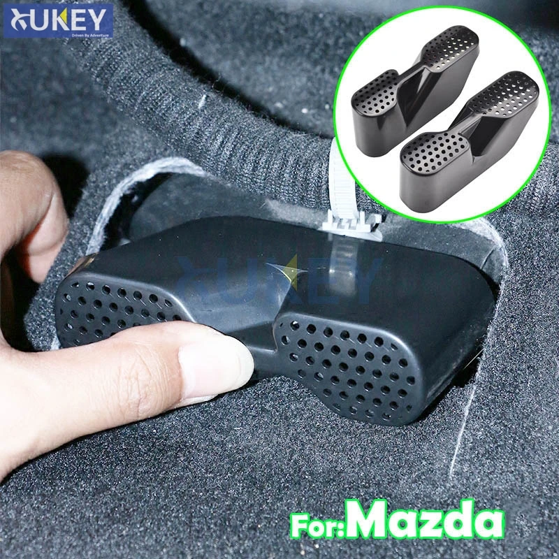 Under Seat Floor Air Flow Vent Cover For Mazda 3 6 MK3 CX-5 CX5 2014-2018 Rear AC Heater Air Conditioner Grill Grille Outlet