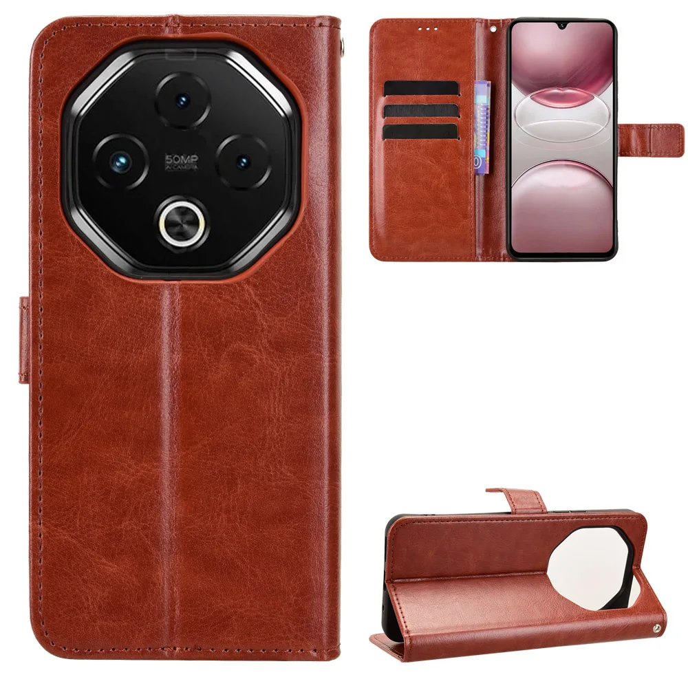 

Flip Leather Wallet Case For Umidigi G100 Pro 4G G100 G100A 5G 2025 Card Slot Wallet Phone Cover