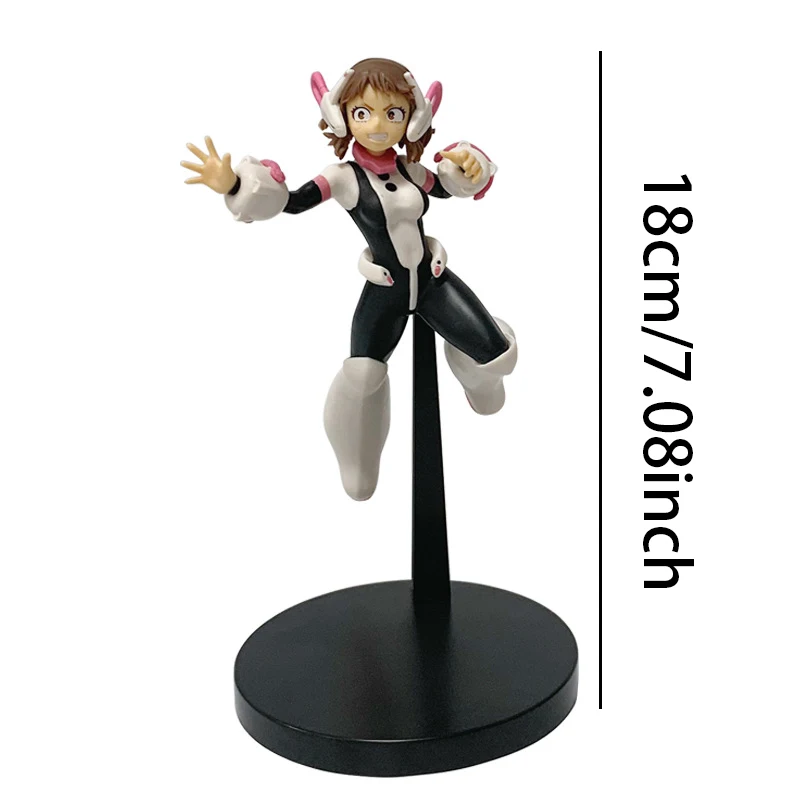 18cm Boku No Hero Academia Anime-Figur Uraraka Ochaco Actionfigur Midoriya Izuku/Bakugo Katsuki Sammelfigur Modell Spielzeug – Detail 2