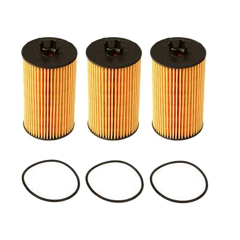 3X Oil Filter For Chevrolet Aveo Cruze Opel Adam Astra Cascada Combo Corsa Insignia Meriva 93185674