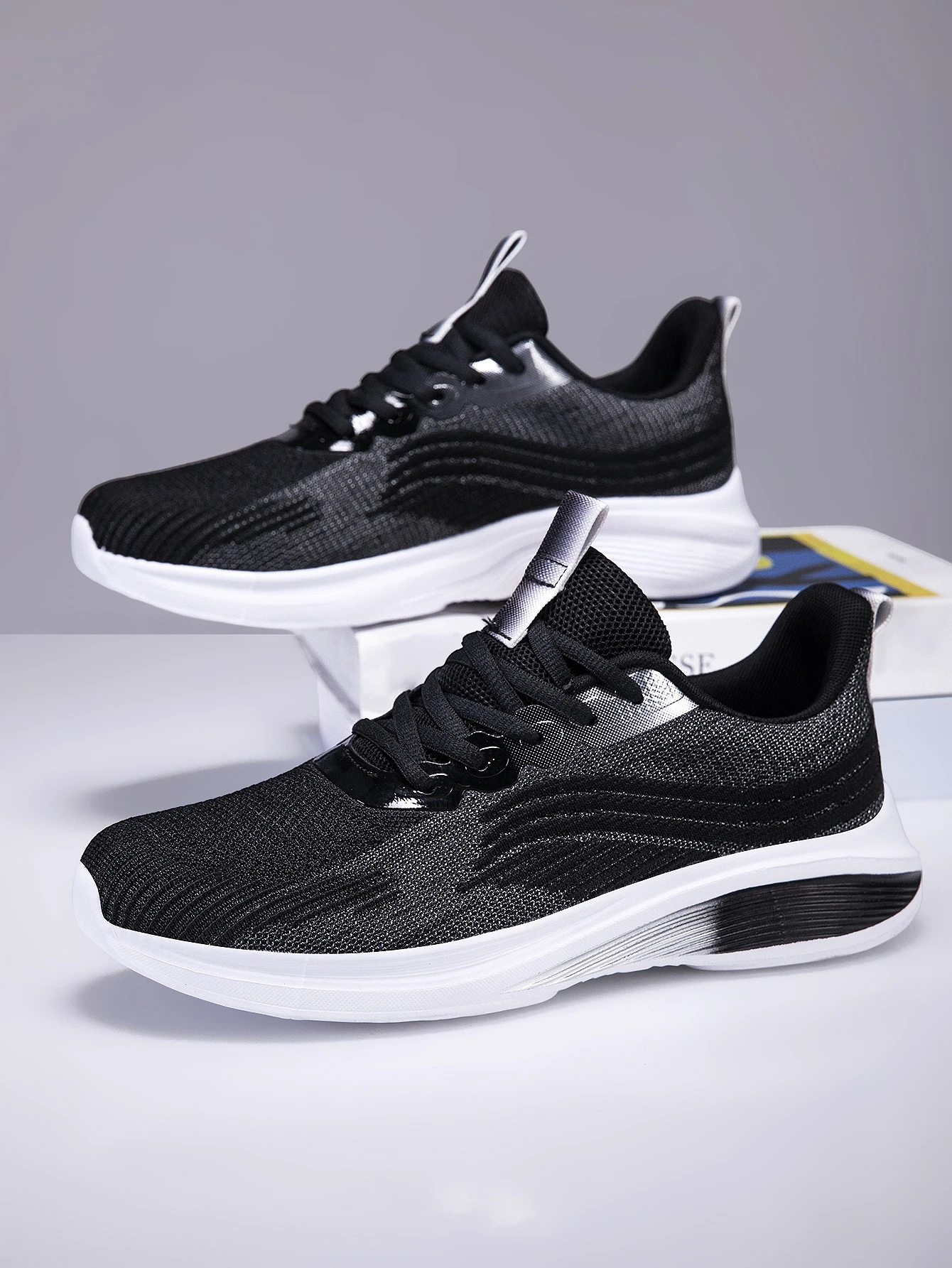 

Мужские спортивные кроссовки, новинка 2026 года, универсальные, легкие, с мягкой подошвой, амортизирующие, для бега