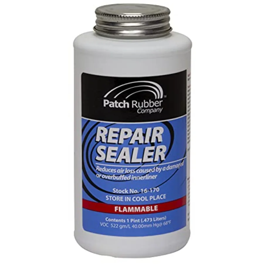 Patch Rubber Company 16170 Repair Sealer for Repairing and Sealing Tire Innerliners 16-oz