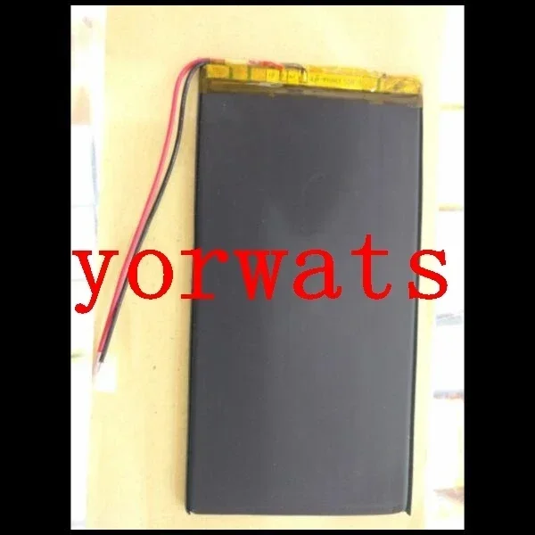 

New Hot A Rechargeable Li-ion Cell New 3.7V lithium polymer battery 3766125 2863128 black and large capacity Tablet PC MP5