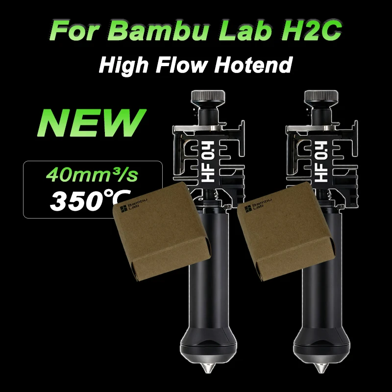 

Induction Hotend for H2C Standard & High Flow Hotend for Bambu Lab H2C Original Hotend 3D Printer Parts