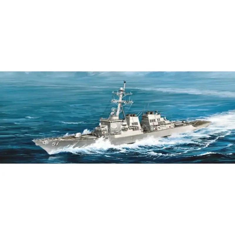 Trumpeter 04523 1/350 USS Arleigh Burke DDG-51 - ชุดโมเดลขนาด