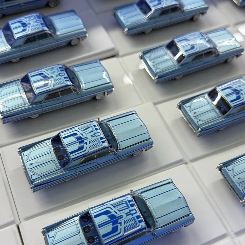 

MK Miniatures 1:64 1962 Cadillac Deville Lowrider APA xpo 2025 Event Edition Alloy Car Model Collection Gift