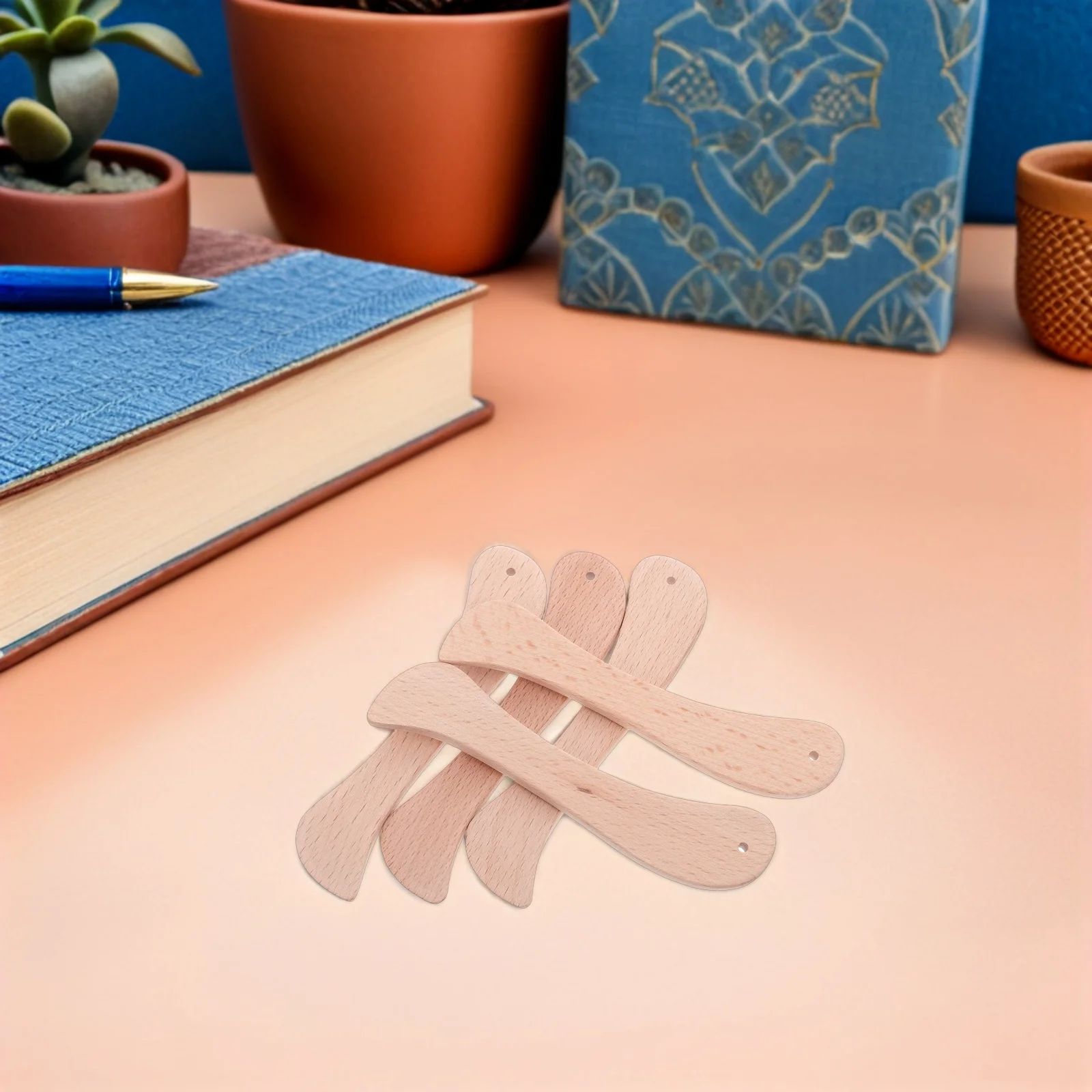 5 قطعة تجليد الكتب الخشبية مجلد التهديف ورقة كريسر للطي أدوات اوريغامي ورقة لوازم الحرفية لسكرابوكينغ اللحف