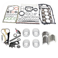 Engine Parts Rebuild Gasket Set Bearing Timing Chian Kit Fit 2.0 L N46 For BMW 120i 316i 318i E87 E46 2.0L L4 Gas N46B20