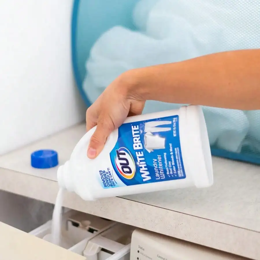 منير الغسيل، 28 أونصة - يزيل البقع الصلبة للمساعدة في استعادة الأبيض الملون