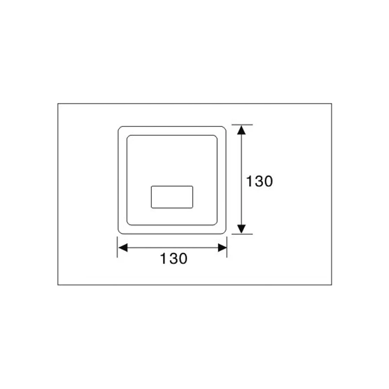 New Product Exposed Urinal Flush Valve Sensor Bathroom Brass Flush Valve