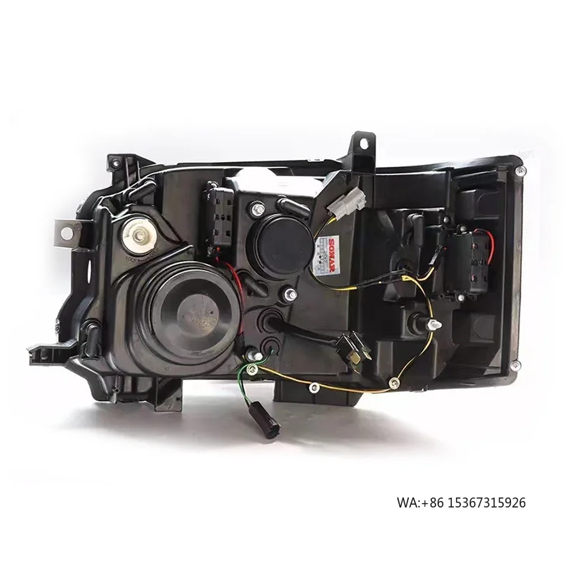 Lampu Depan Modifikasi LED DRL Lampu Jalan Siang Proyektor Lensa Beam Headlamp