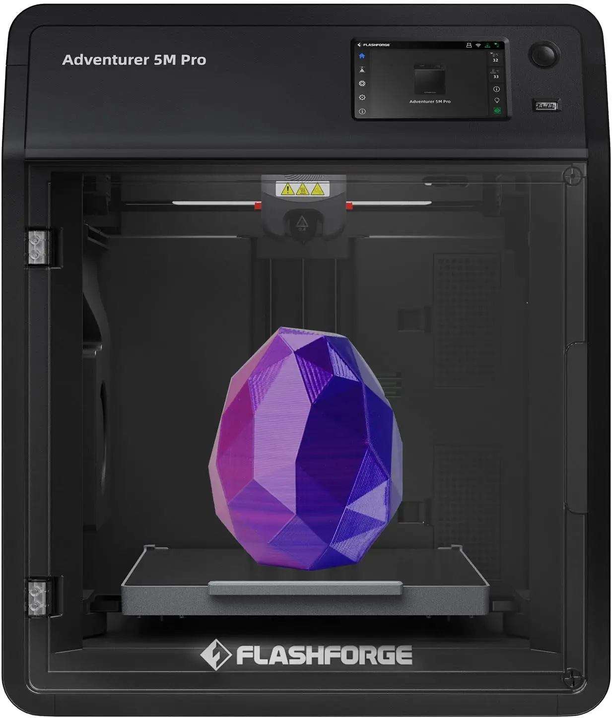 Printer, 600mm/s Max High-Speed 3D Printers with Auto Leveling, Dual Filtration System, Remote