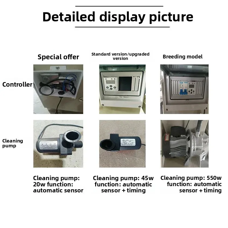 Fish pond rotary drum micro filter machine intelligent automatic backwash koi pond water circulation filter filtration system