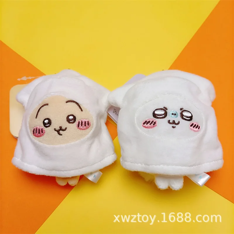 Chiikawa Squid Lottery Series Plush Pendant Hachiware Usagi Shisa Chestnut Octopus Doll Backpack Ornament Gift For Girls - view 4