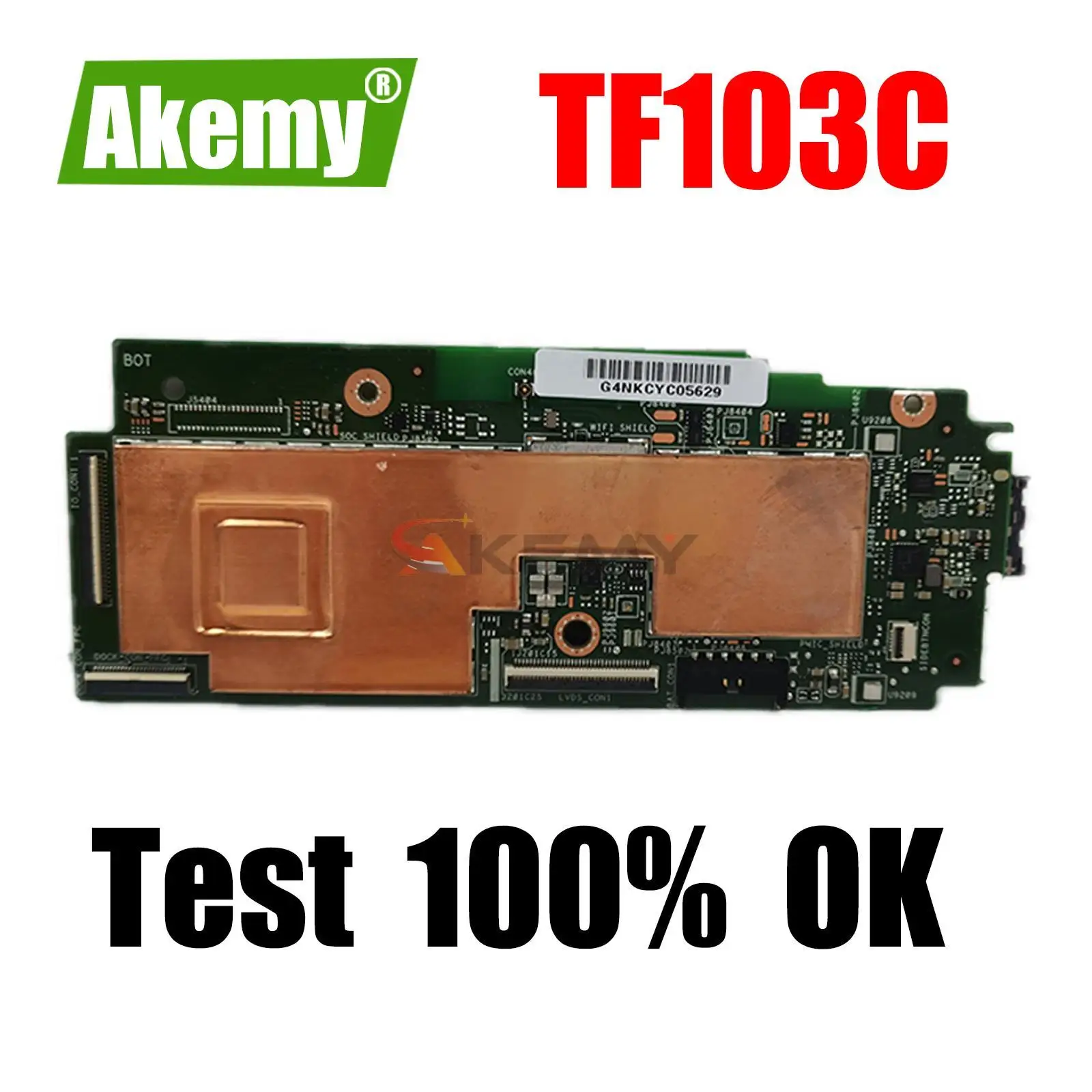 

Motherboard Work fine 100% test 60NK0100 K010 for ASUS TF103C me103cg TRANSFORMER PAD System Board Motherboard 16GB