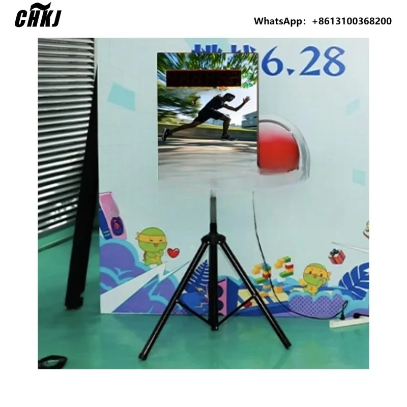 Carnival Booth Interactive Quick Response Training Game Led 6 Digital Timer Countdown 10 Seconds Game Console Challenge