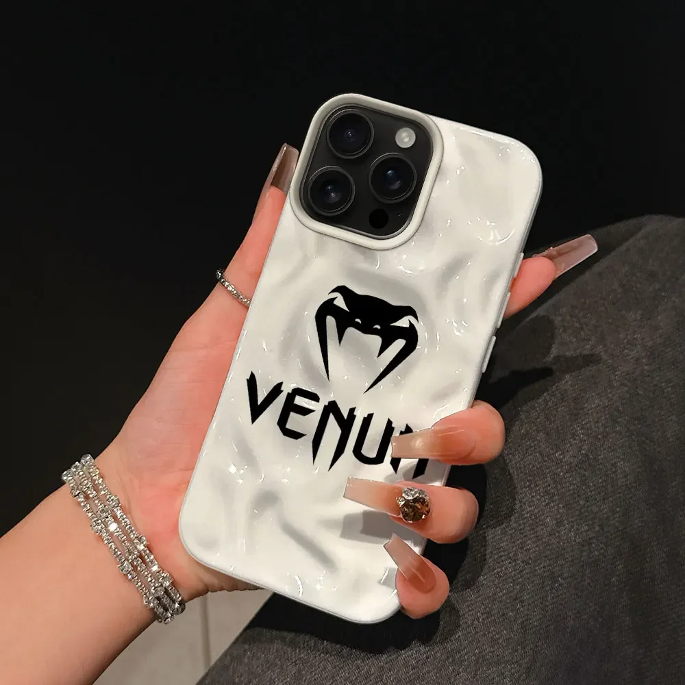 Funda CaseLumi V-Venum para iPhone 17 16 15 14 13 Pro Max Plus 17Air, Antigolpes y Anti-caídas, Protectora