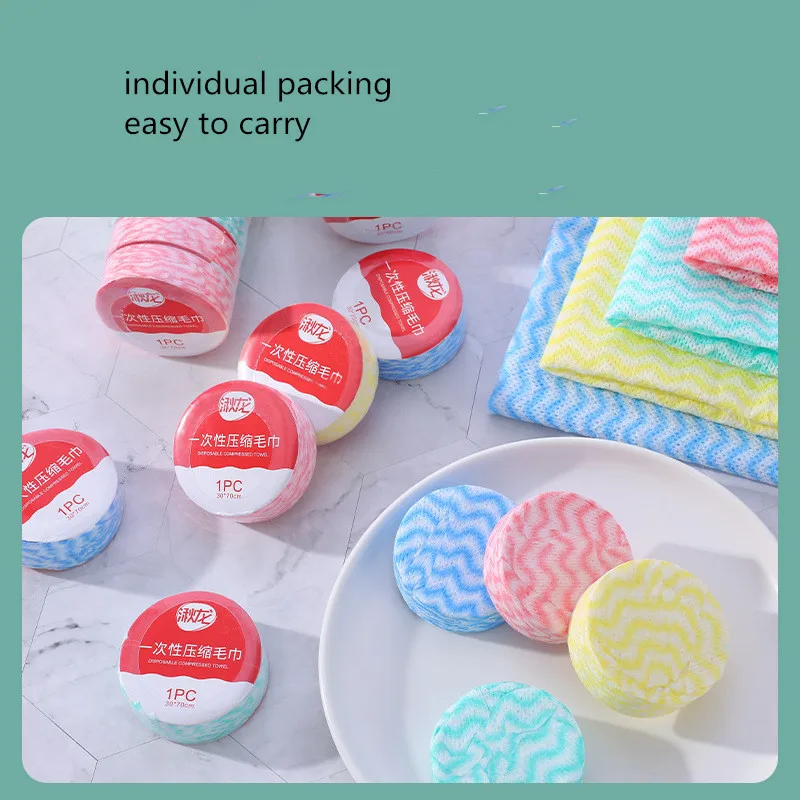 Disposable Compressed Face Towel, Magic Water Absorption Towels, Washable Cloth for Travel,Outdoor, Hotel, 30*40,10Pcs/Lot