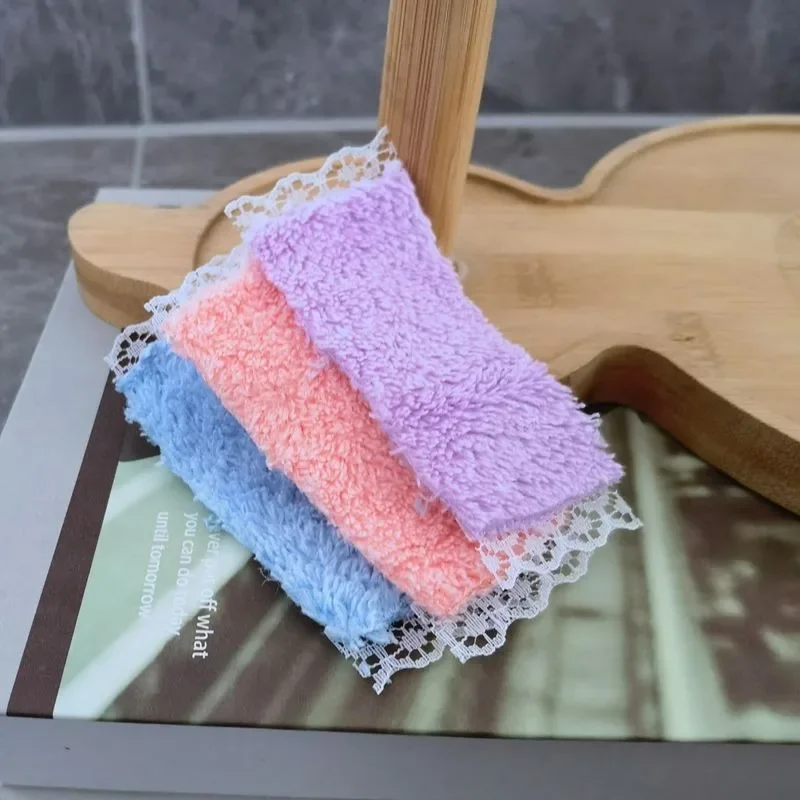 1:12 Scale Mini Towels Dollhouse Accessories, Scene Model, DIY Bathroom Miniature Ornaments