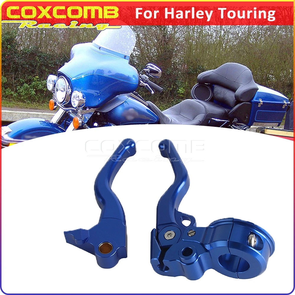 Handlebar Control Lever Motorcycle Brake Control Levers For Harley Electra Glide FLHTC/I FLHT/I FLHTCU/I Street Glide FLHX FLHXI