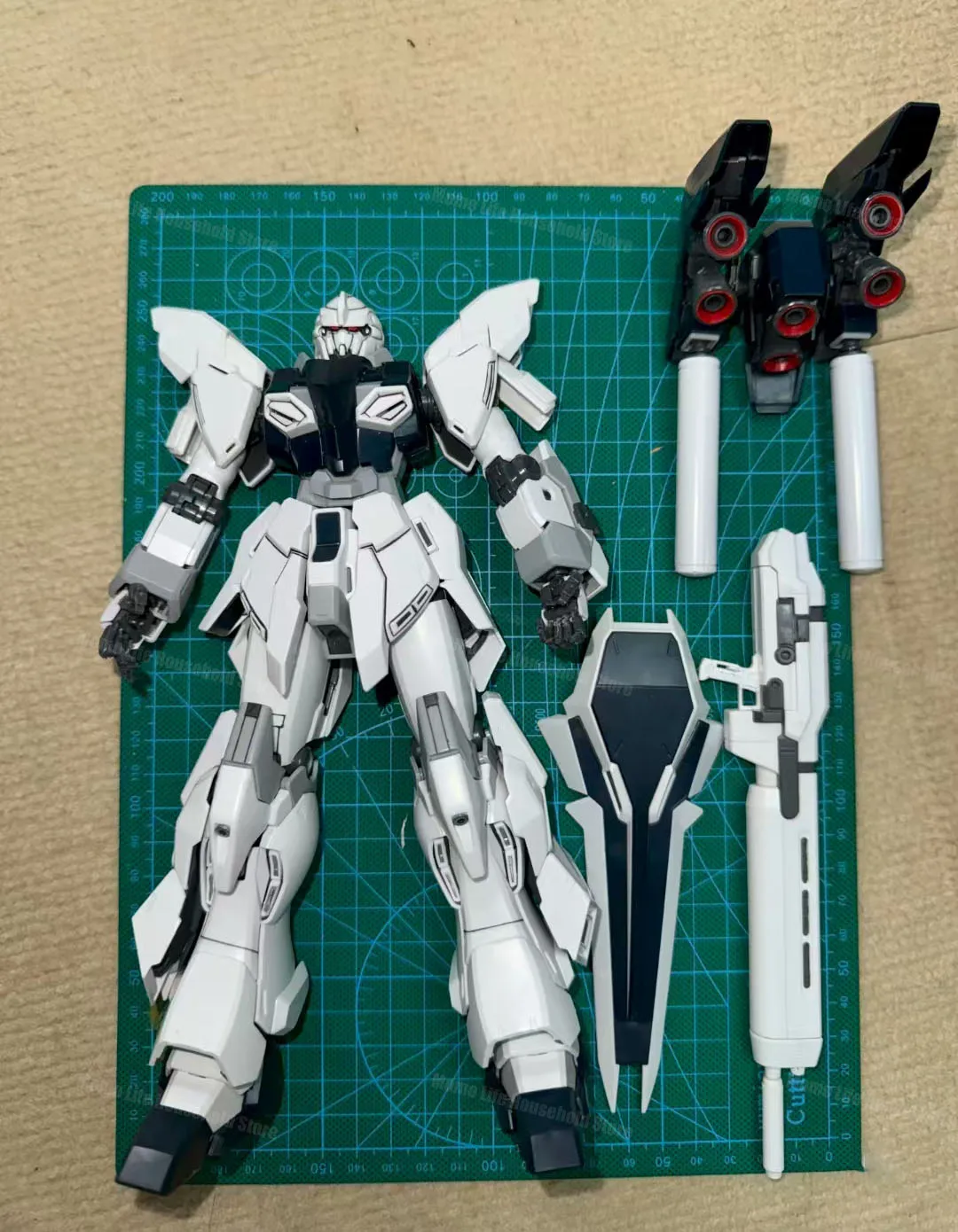 Daban 6623 Mg 1/100 MSN-06S Sinanju Stein Ver Ka تجميع نموذج أطقم البلاستيك الهيكل العظمي عمل الشكل روبوت البلاستيك نموذج اللعب #6