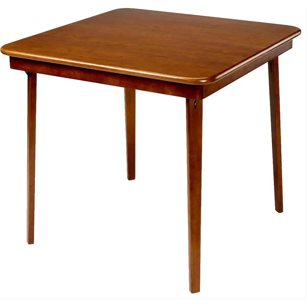 Classic Straight Edge Square Wooden Card Table, 32 x 32, Reclaimed Wood - Versatile Tabletop for Games, Dining, and Seating