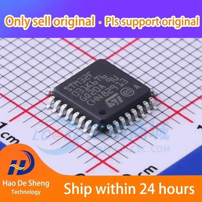 

10 шт./лот STM32F031K6T6 LQFP-32 новый оригинал на складе