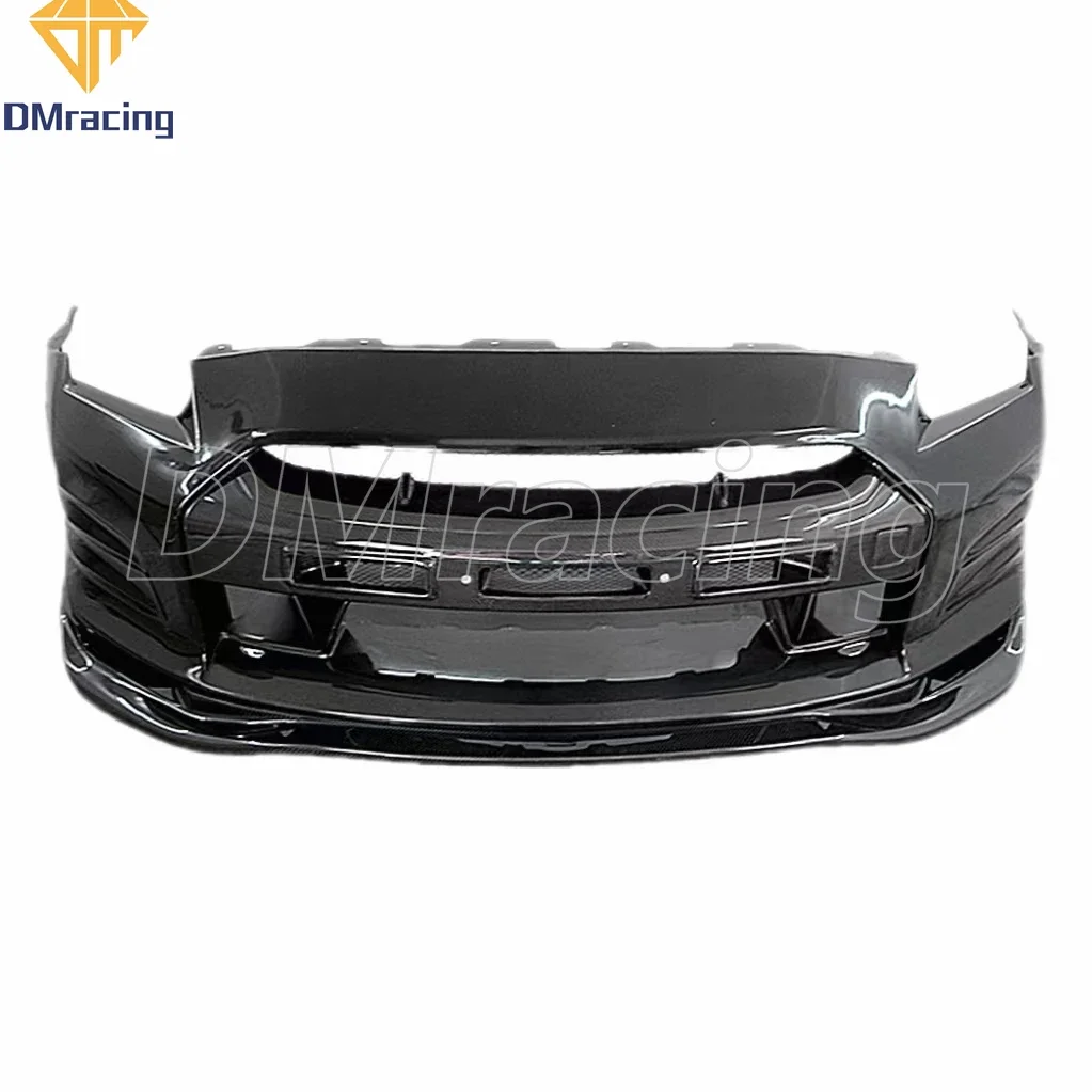 Nissan GTR R35 2008-2011 GT Style Semi Carbon Fiber Front Bumper Body Kit