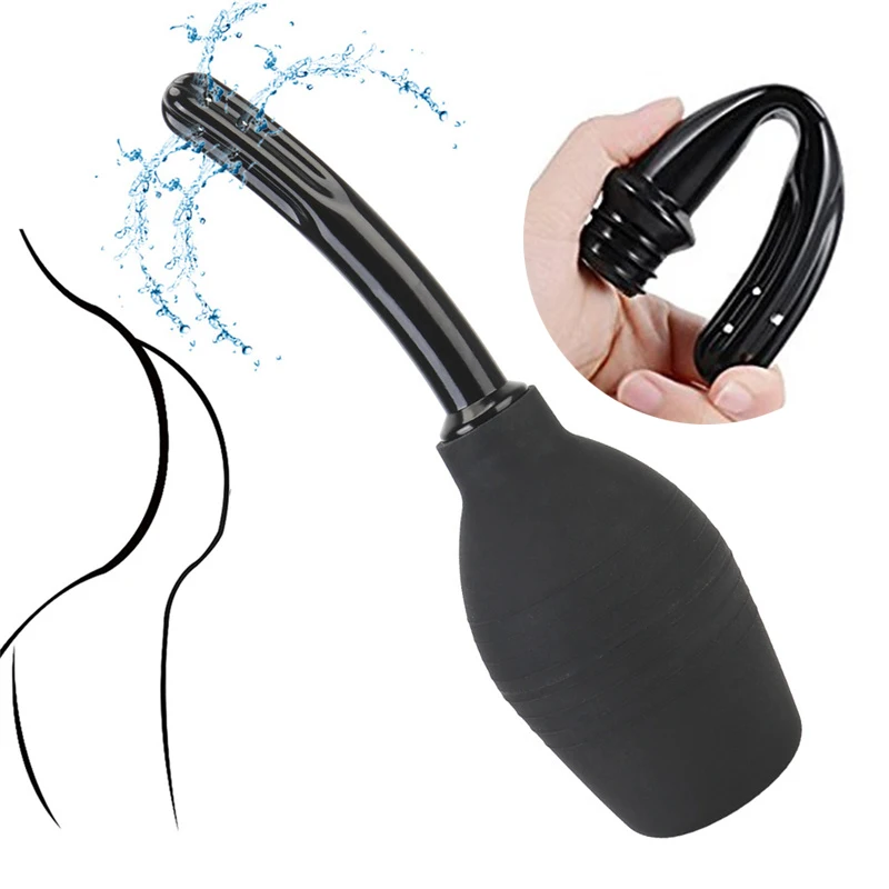 WETIPS Bidet Cleansing Limpeza Travel Anal Douche Vaginal Bulb Clean Portable Anaal Douche Enema Shower Clean Anal Enema Shower