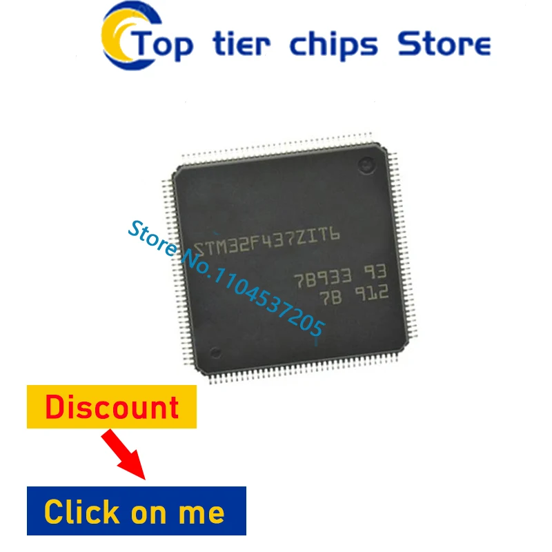 

1 шт STM32F437ZIT6 STM32F437 32F437ZIT6 LQFP100