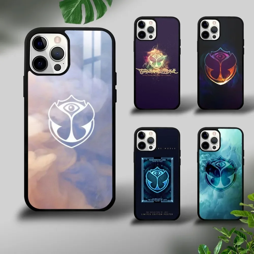 Music Festival T-Tomorrowlands Phone Case For iPhone 16 15 14 13 12 11 Pro Xs Max Mini Plus Celulares Hard Funda Dropshipping