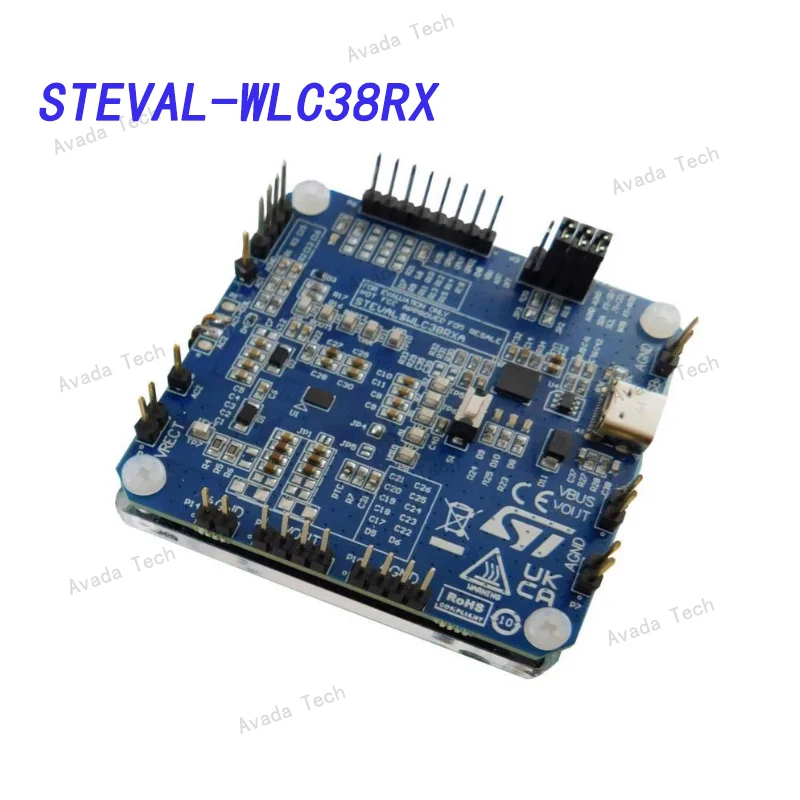 

STEVAL-WLC38RX Wireless power receiver evaluation board for Qi BPP/EPP apps based on STWLC38