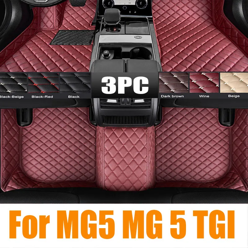 

Car Floor Mat for MG5 MG 5 TGI 2020~2024 2021 2022 Tray Foot TPE Waterproof Inner Liner Carpet Pad Custom Cover Rug Accessories